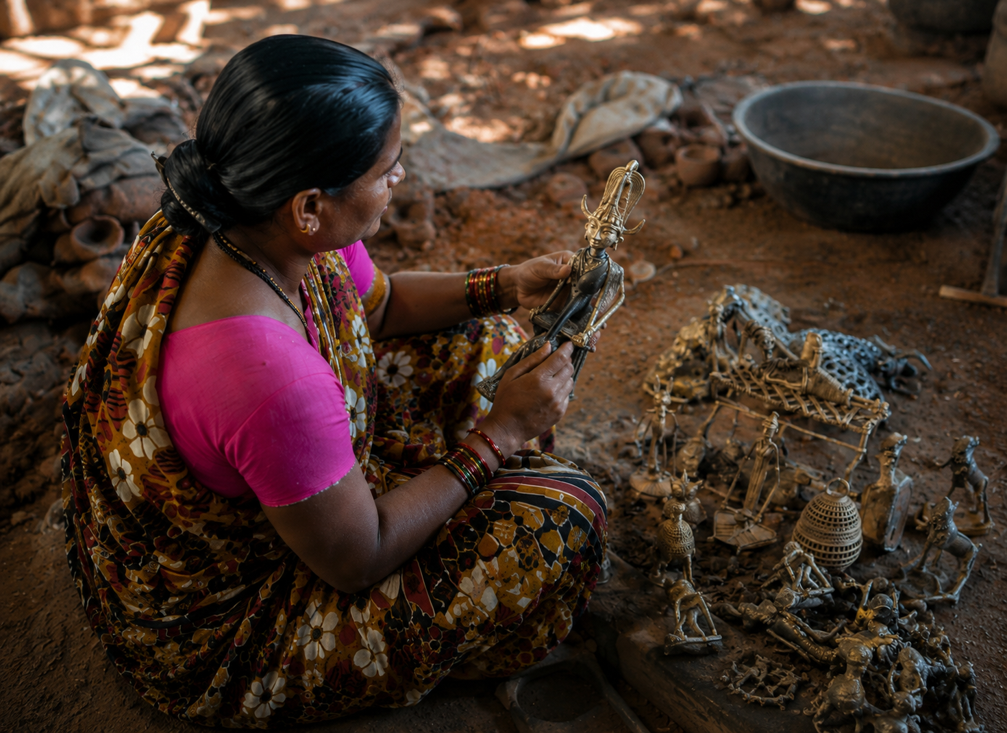 dhokra Artisan
