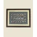 Krishna Leela Pattachitra On Cotton Canvas (Black & White)